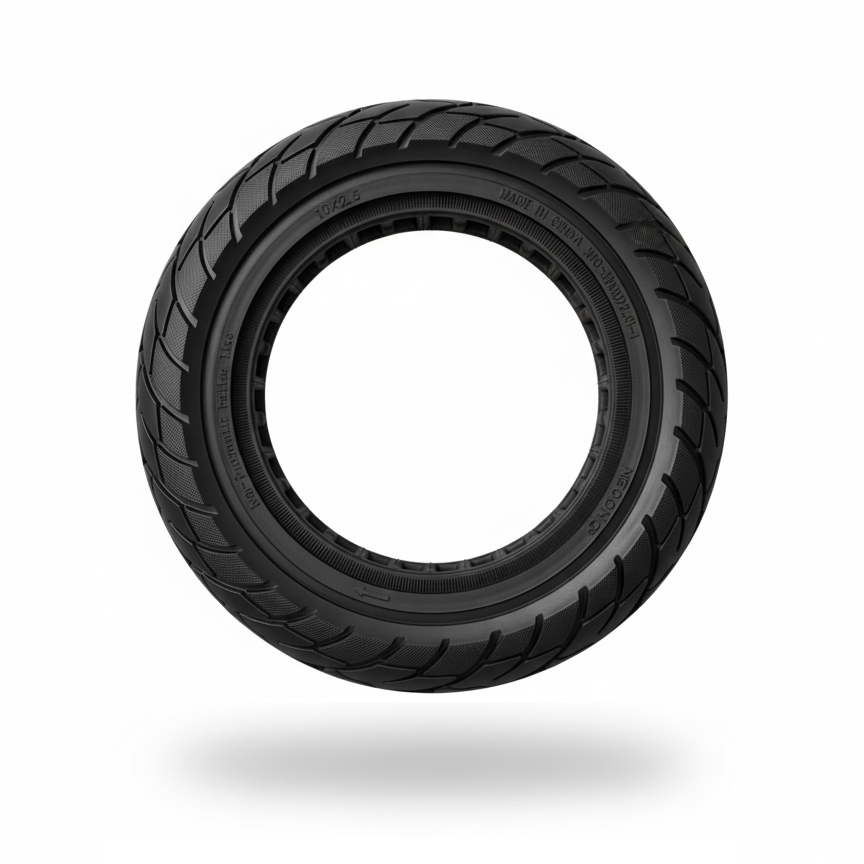 10x2.5 black eScooter tyre