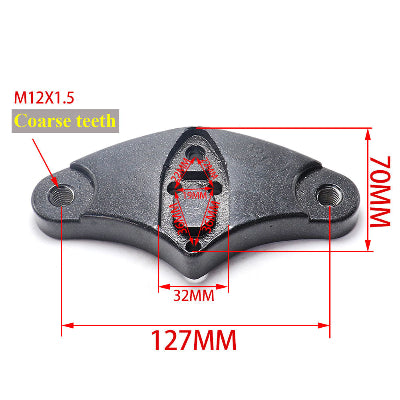 Front Shock Absorbing Triangle Plate
