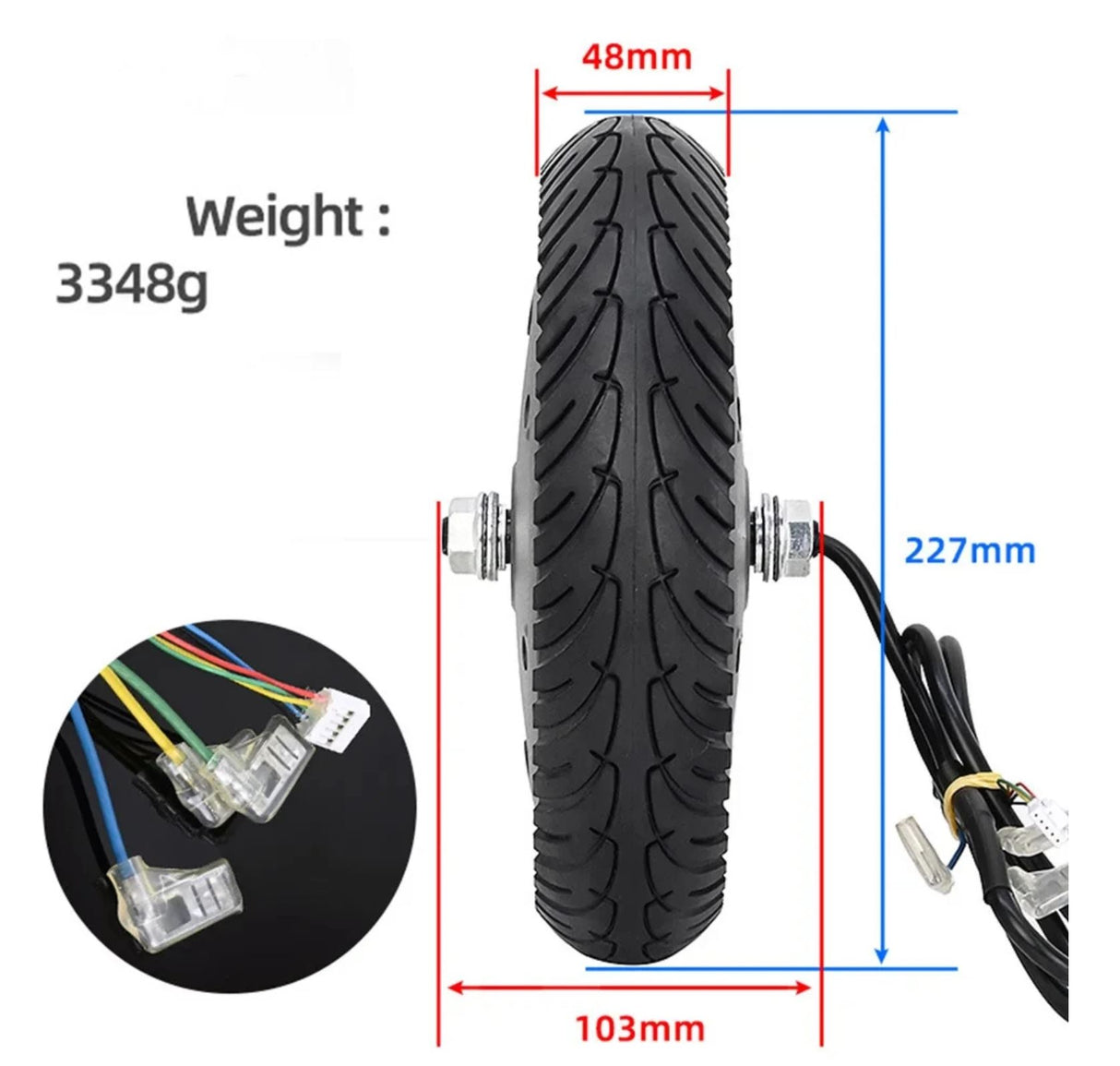 8.5"Inch Solid Wheel