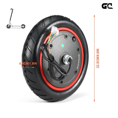 8.5-inch pneumatic tire front wheel