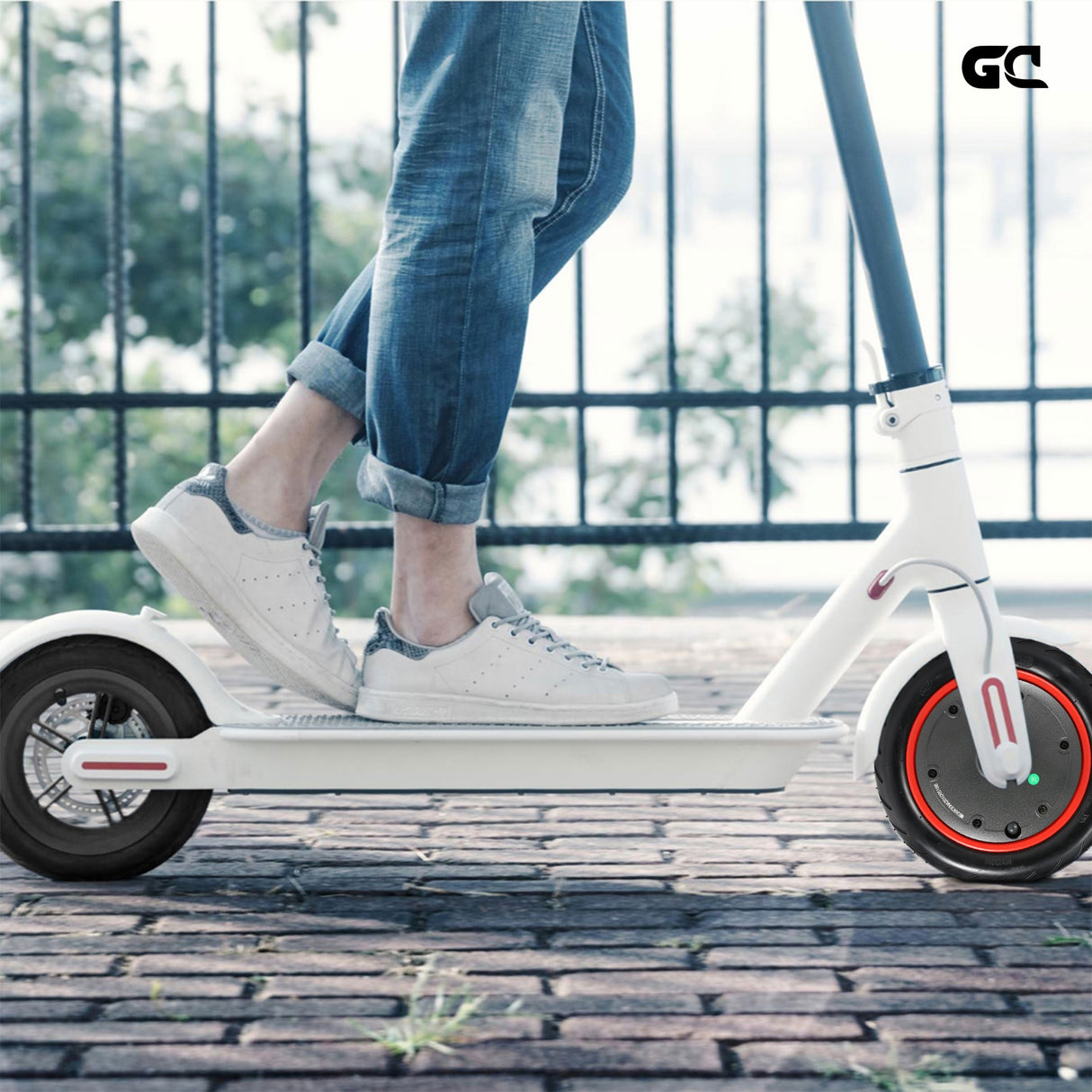 8.5-inch pneumatic tire front wheel