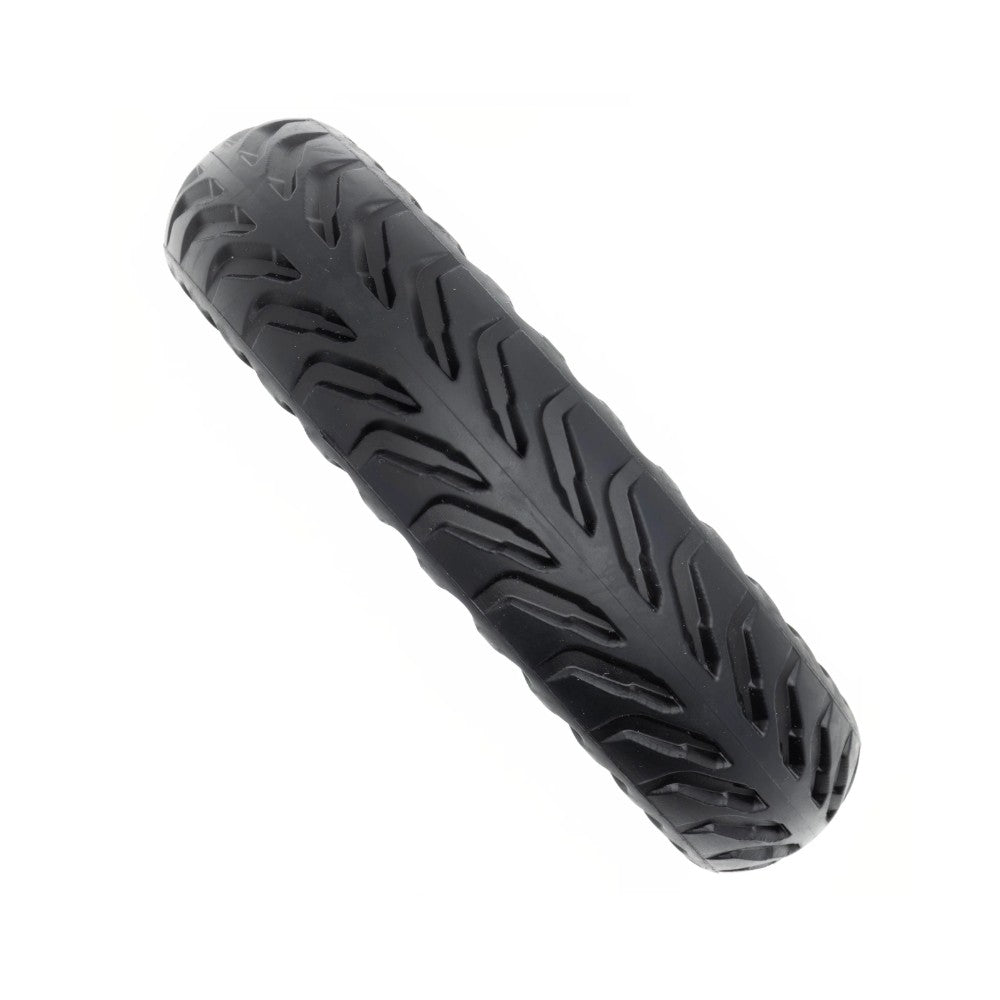 8.5x2" Honeycomb Solid Tyre – Tubeless Groove Design (Black)