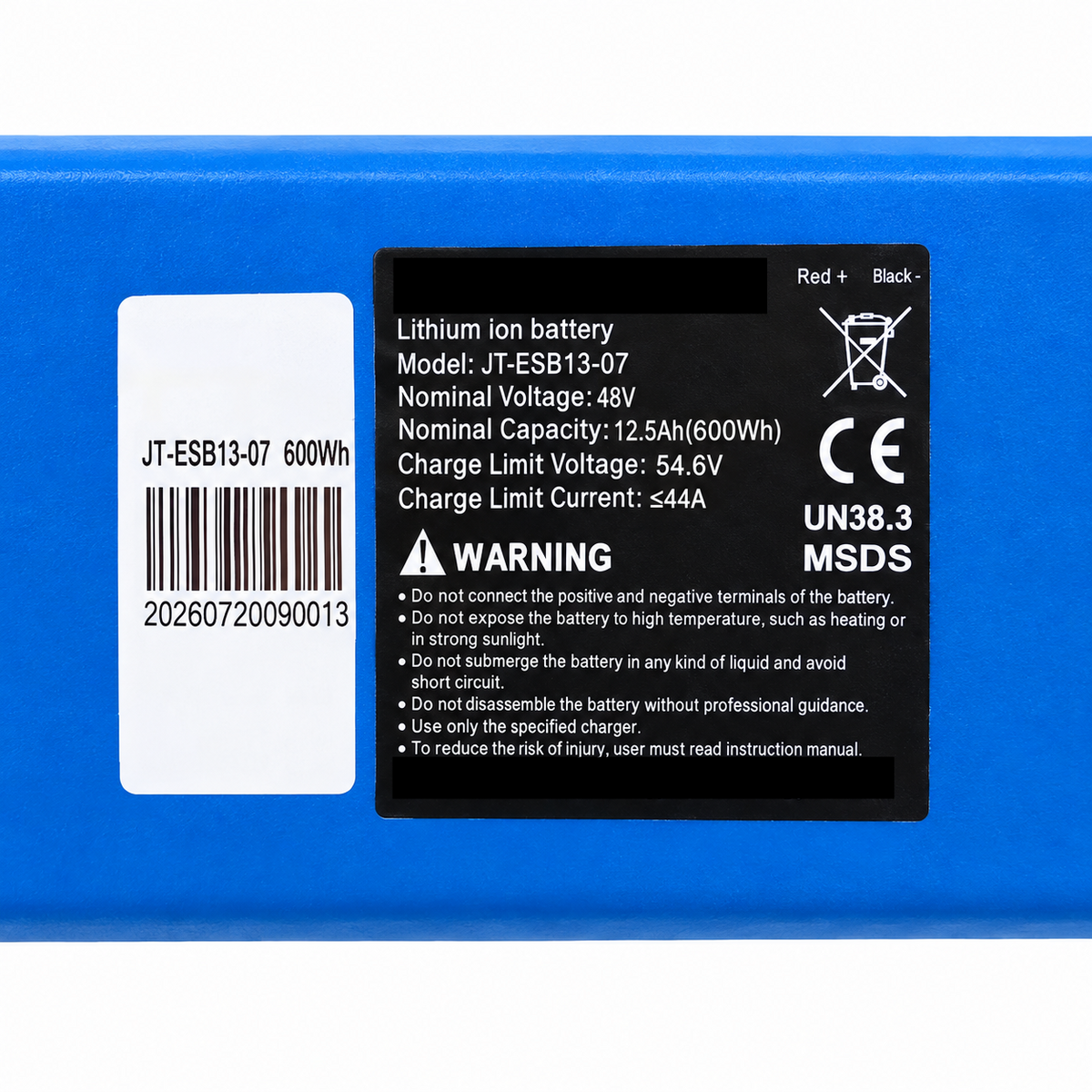 48V 12.5Ah Replacement Battery for Electric Scooters
