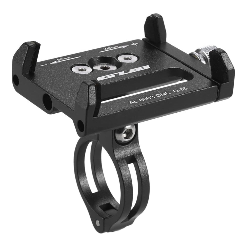 GUB Premium Metal Phone Mount for Electric Scooter & Bikes - Black
