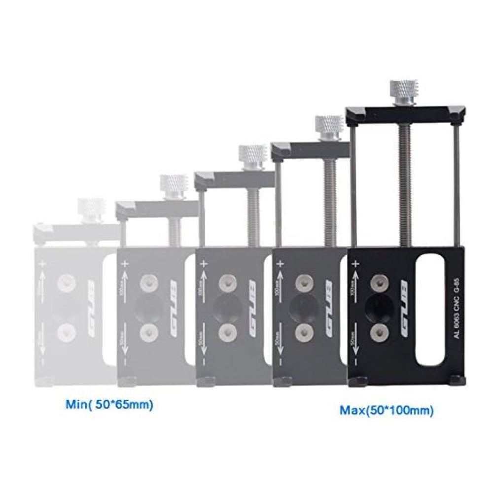 GUB Premium Metal Phone Mount for Electric Scooter & Bikes - Black