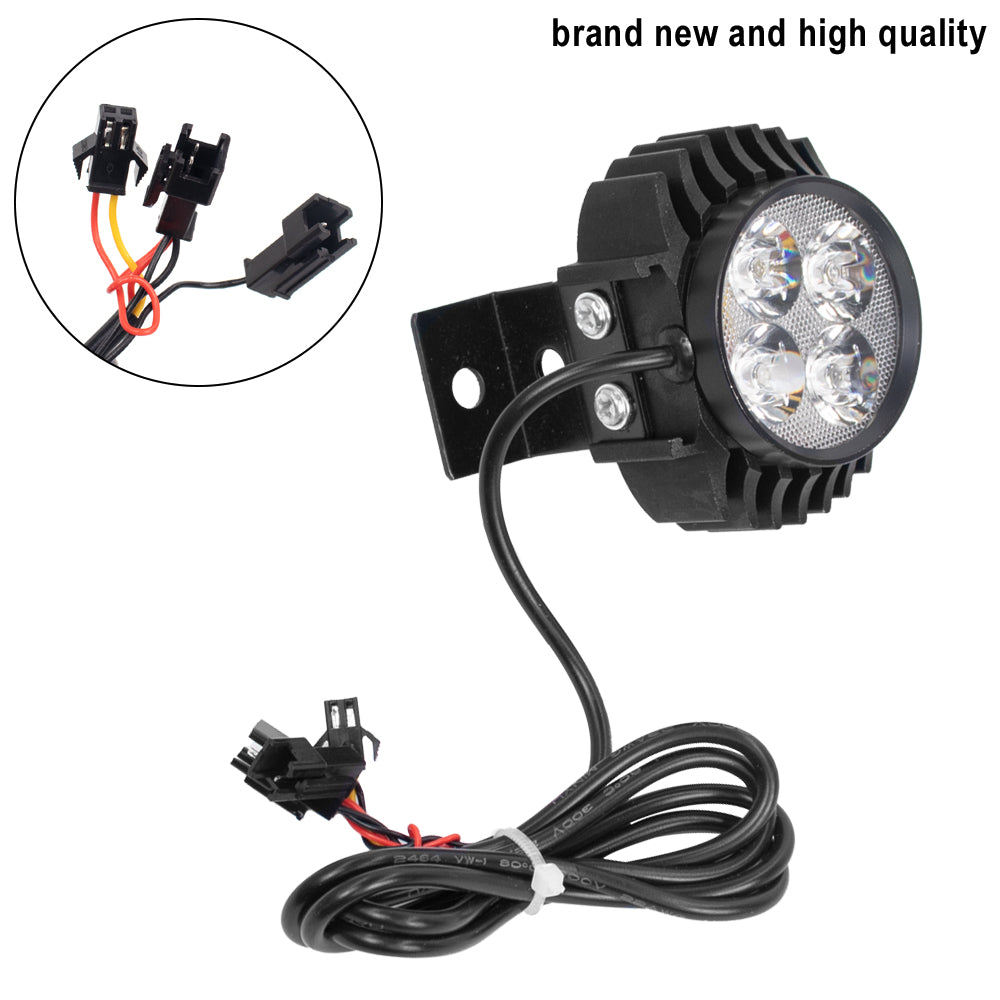 Front LED Headlight With Horn