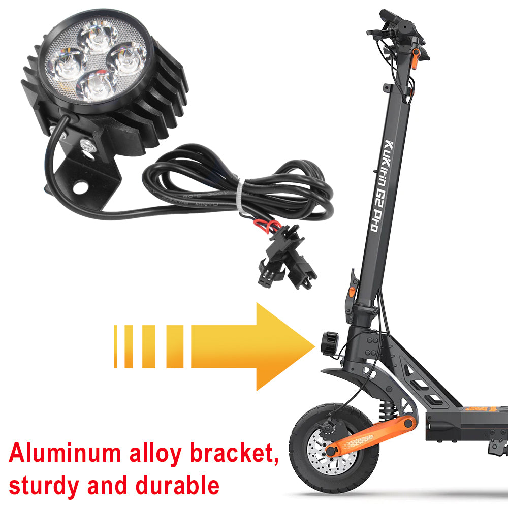 Front LED Headlight With Horn