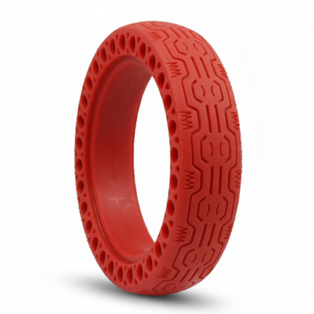 Honeycomb Red Tyre