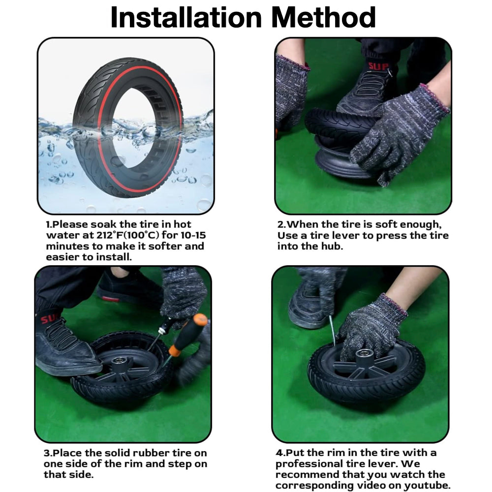 Electric Scooter Honeycomb Wheel