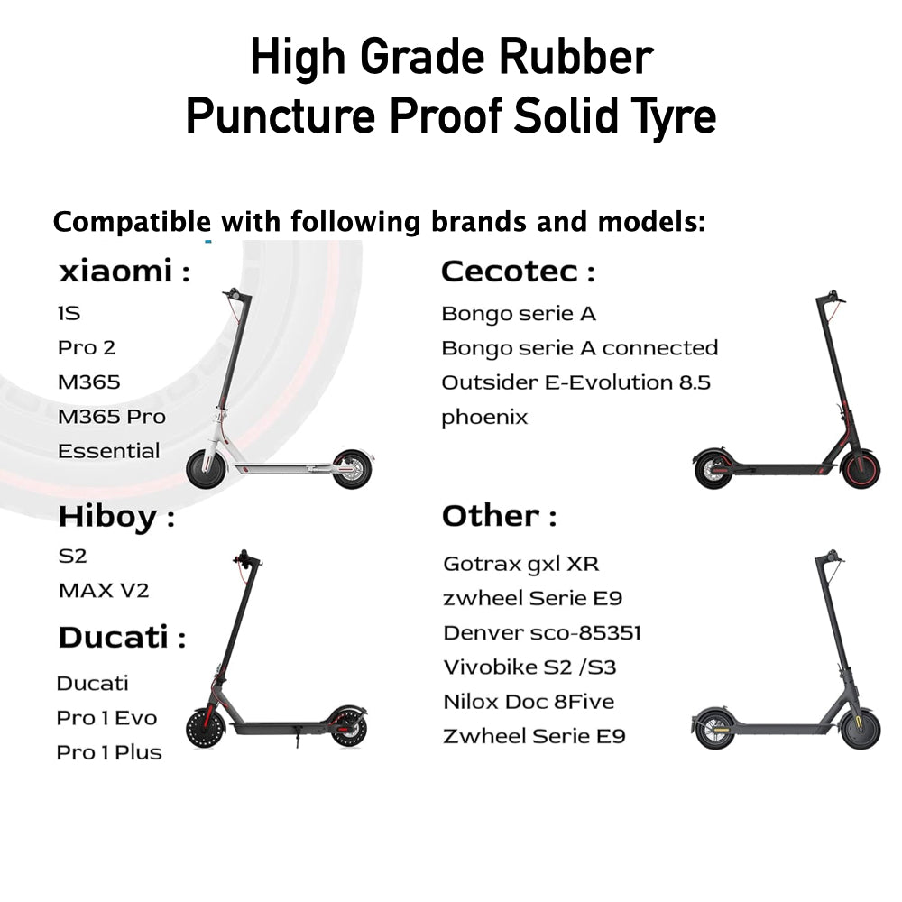 High Grade Rubber Puncture Proof Solid Tyre