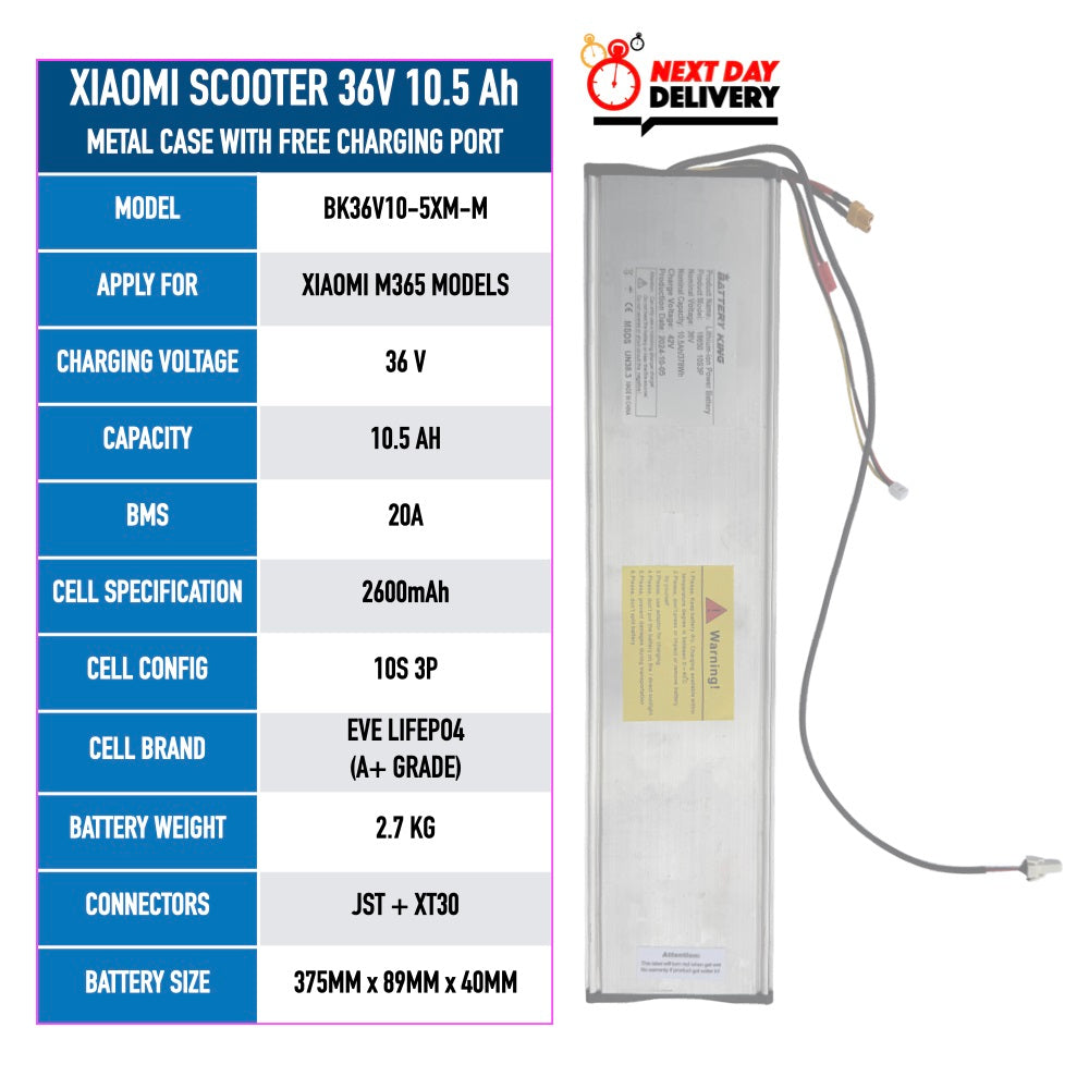 Xiaomi scooter 36V 10.5Ah