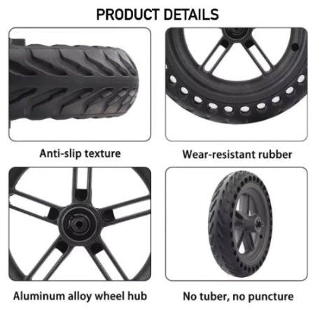 Rear Honeycomb Tyre & 120MM Disc Brake Set Xiaomi