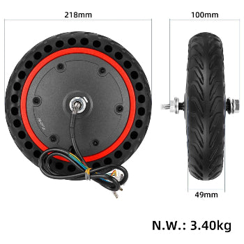 Xiaomi_M365_350W_Motor_Honeycomb