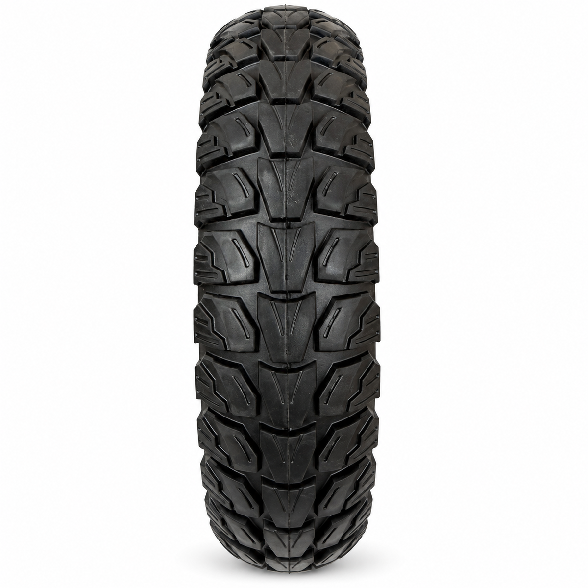 10x2" Tubeless Solid Tyre 36mm Slot w/ Yellow Line for Electric Scooter