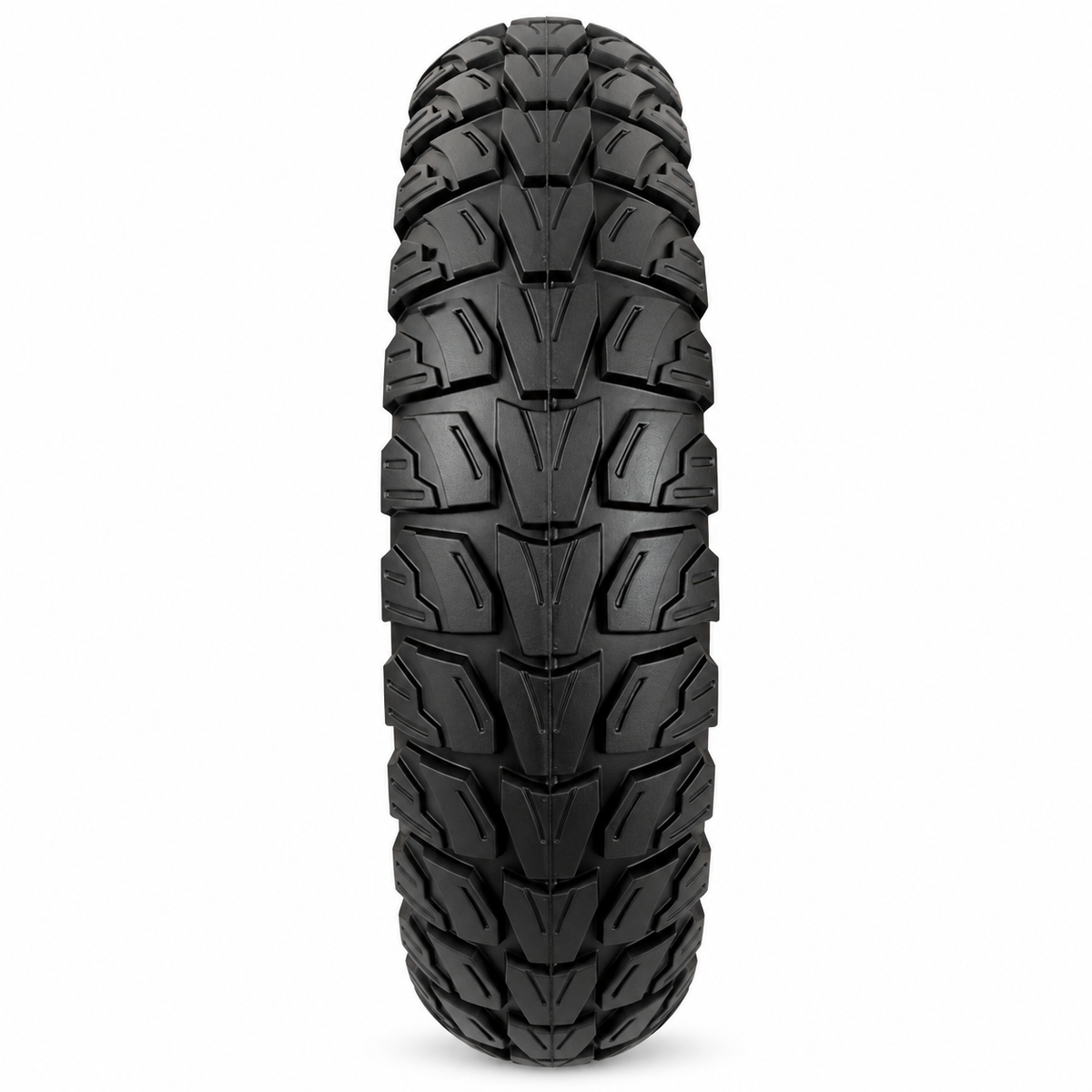10x2" Black Tubeless Solid Tyre 36mm Slot for Electric Scooters