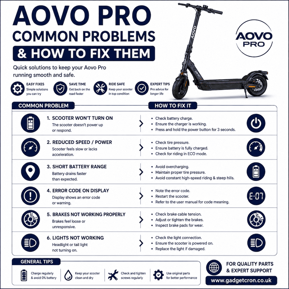 Aovo Pro Common Problems & How to Fix Them