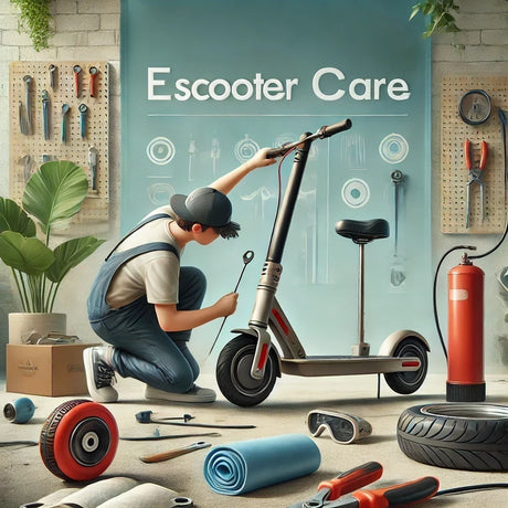 Essential eScooter maintenance tips for a smooth and safe ride, including tyre checks, brake adjustments, battery care, cleaning, and inspecting for loose parts. Keep your eScooter reliable and enjoy every ride with these practical upkeep tips.