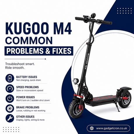 Kugoo M4 Common Problems & How to Fix Them