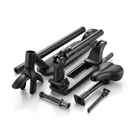 Electric scooter frame