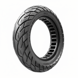 10x2.5" Black Tubeless Solid Tyre 36mm Slot for Electric Scooters