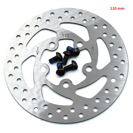 110mm eScooter brake disc with screws