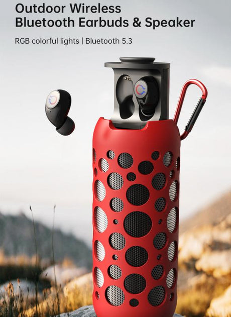  FusionBeat RGB Wireless Speaker & Earbuds