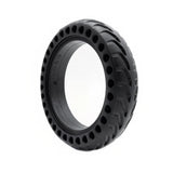 8.5x2" Honeycomb Solid Tyre – Tubeless Groove Design (Black)