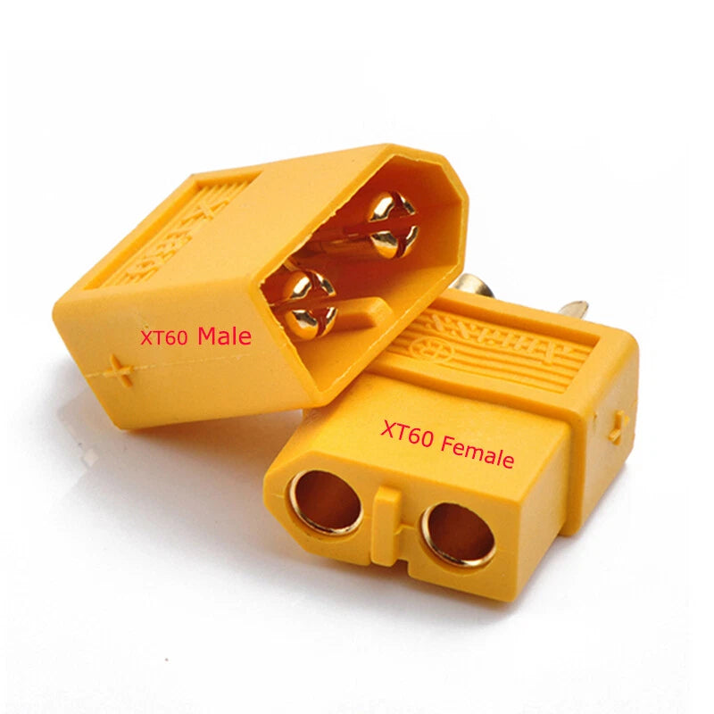 Both close view XT60 male and Female 