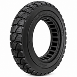 10x2" Black Tubeless Solid Tyre 36mm Slot for Electric Scooters