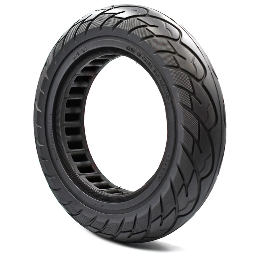10x2.125" Tubeless Tyre Plain Black Wheel 36mm Slot for Electric Scooter
