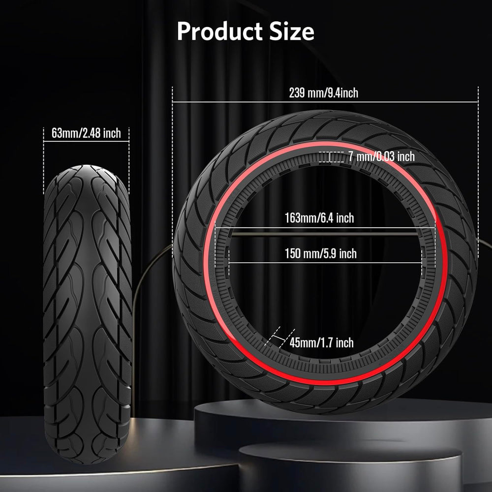 Slot Solid Honeycomb Tyre