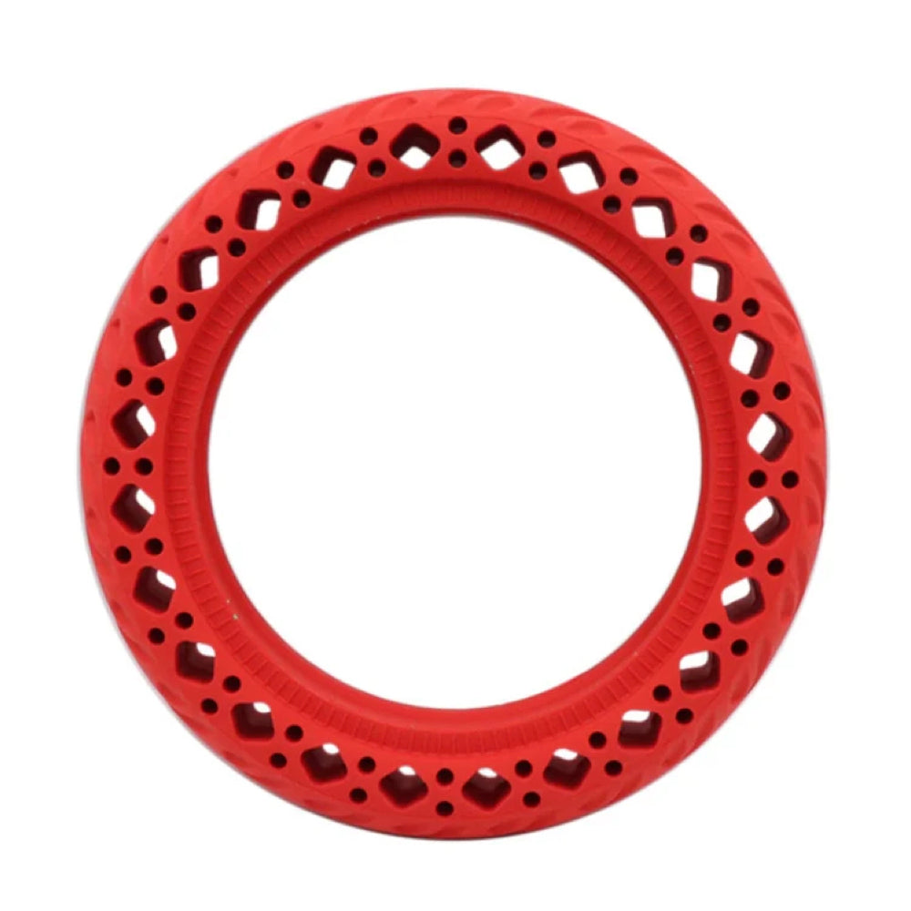 8.5X2'' Tubeless Solid Tyre Red Florecent for Electric Scooter