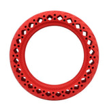 8.5X2'' Tubeless Solid Tyre Red Florecent for Electric Scooter