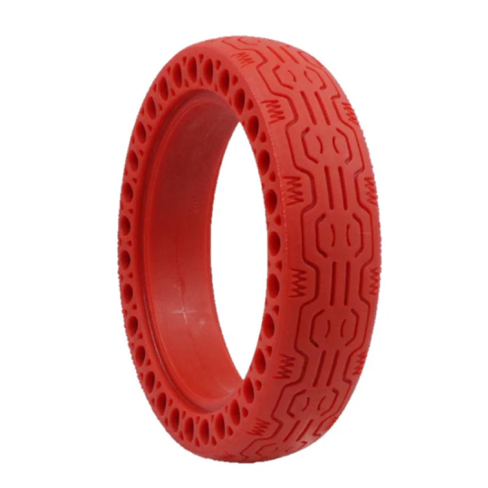 8.5X2'' Tubeless Solid Tyre Red Florecent for Electric Scooter