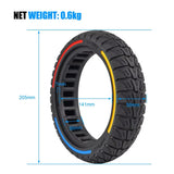 8.5X2'' Tubeless Solid Honeycomb Tyre  Tri Color for Electric Scooter