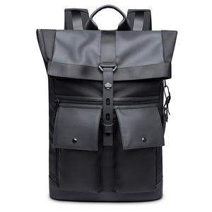 Premium Travel Backpack with Laptop Compartment and Roll Top Rucksack