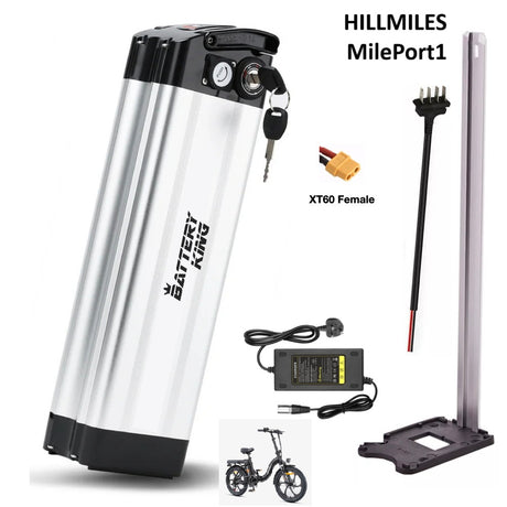 Battery for HILLMILES MilePort1 -  36V E-Bike Battery