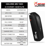 Hailong 48V ebike Battery