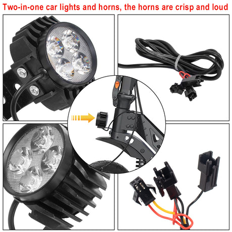Front LED Headlight
