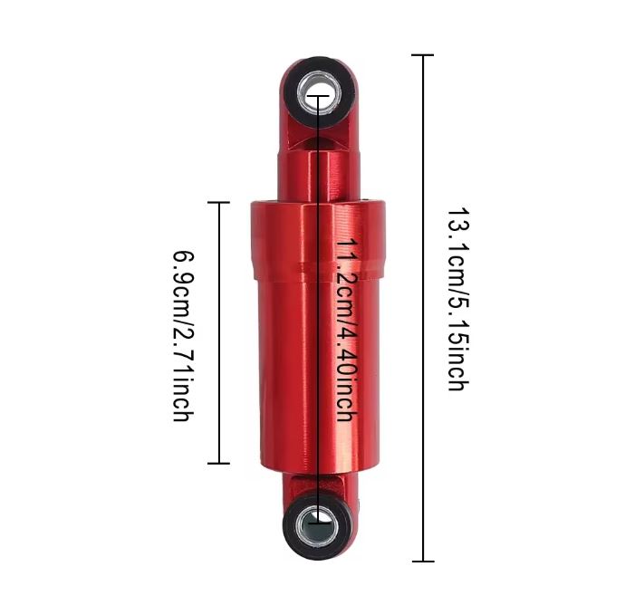 Measurement Hydraulic Rear Shock Absorber