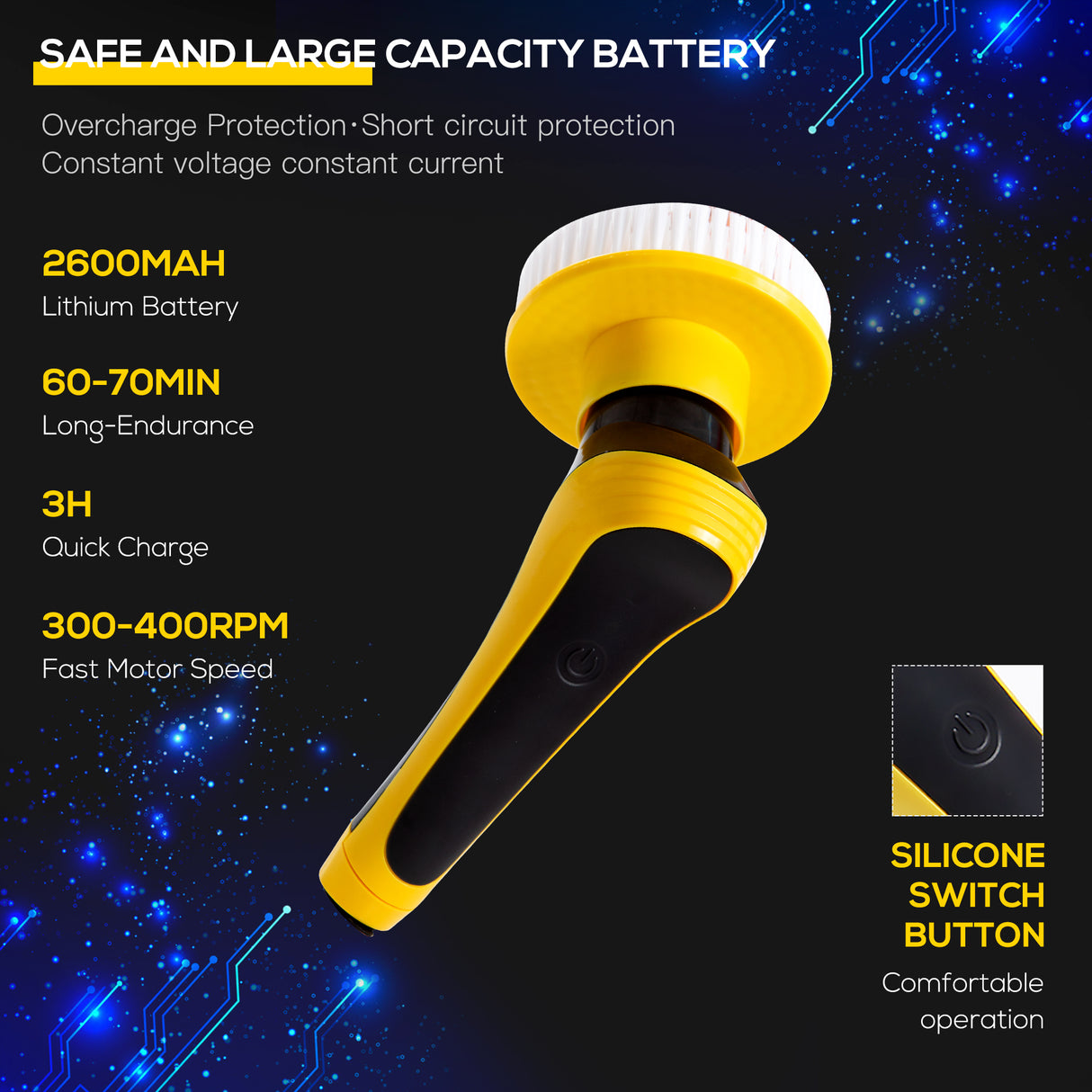 GadgetCron 360 Power Scrub Deep Clean 