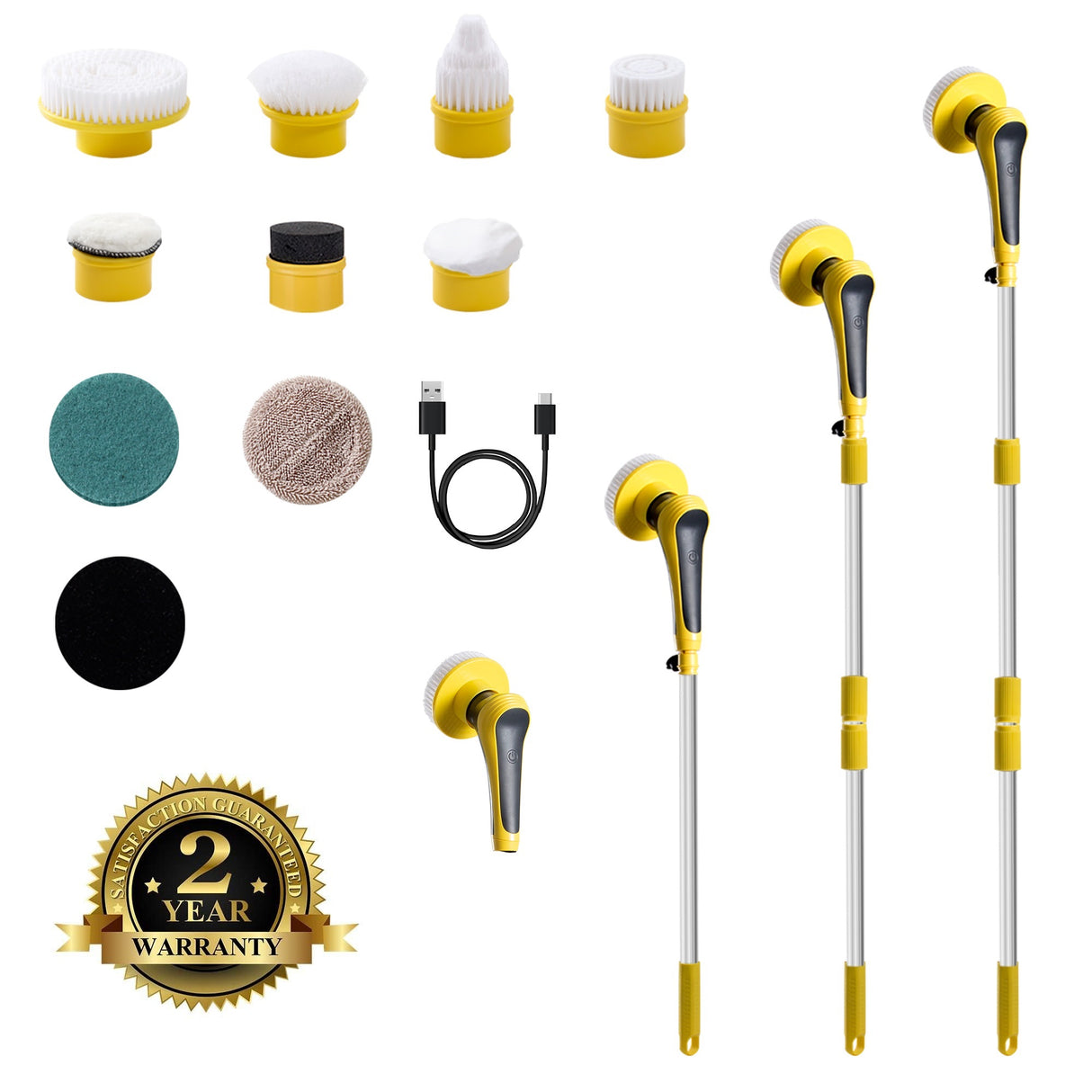 GadgetCron 360 Power Scrub Deep Clean 