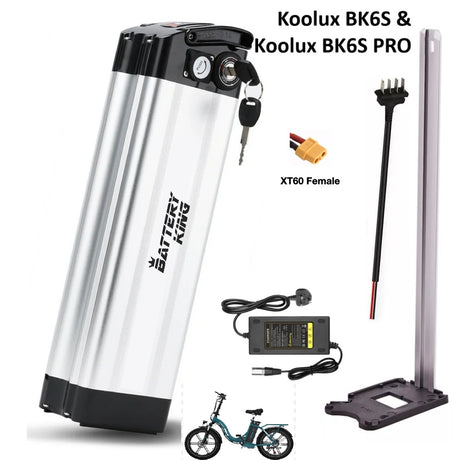Battery for Koolux BK6S & Koolux BK6S PRO - 48V E-Bike Battery