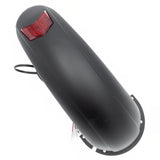 Electric Scooter fender with a red reflector