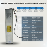 Xiaomi escooter replacement battery