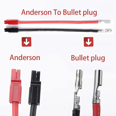 Anderson to Bullet / XT60 / XT90 & XT30 to XT60 - Connectors