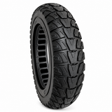 10x2" Black Tubeless Solid Tyre 36mm Slot for Electric Scooters